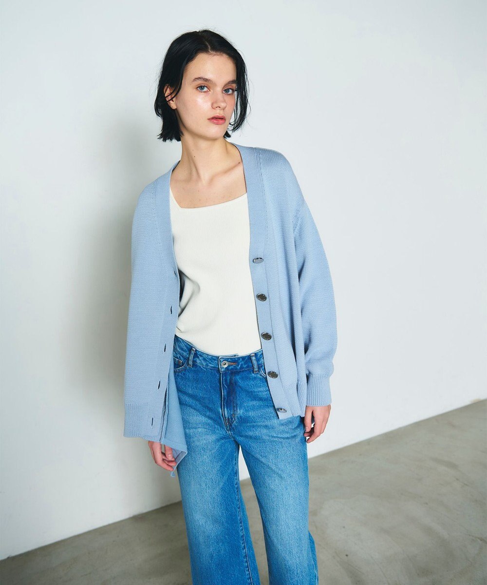 GRACE CONTINENTAL リリヤーンルーズカーディガン 