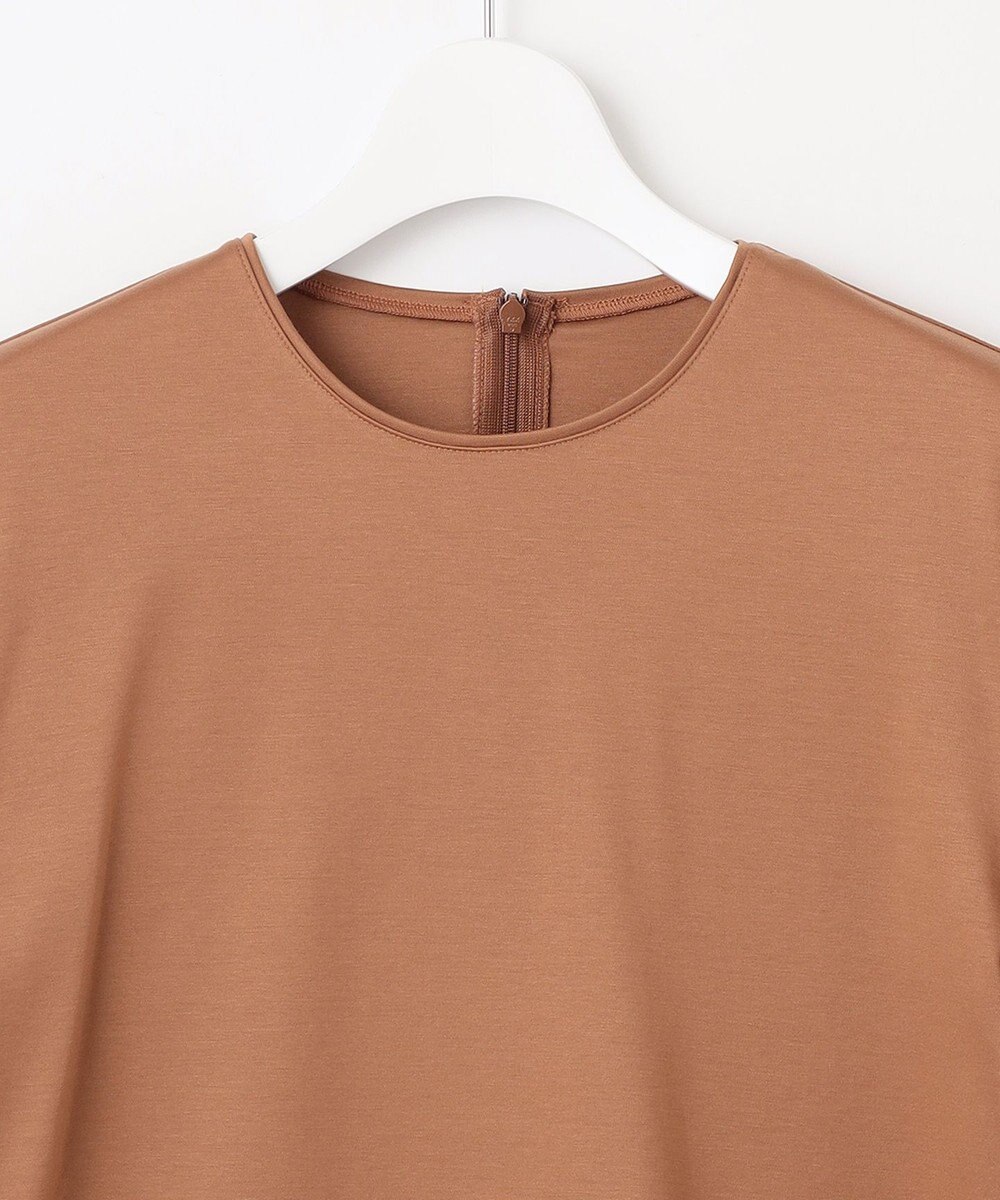 自由区 L 【洗える】ハイカウントパフスリーブ カットソー 