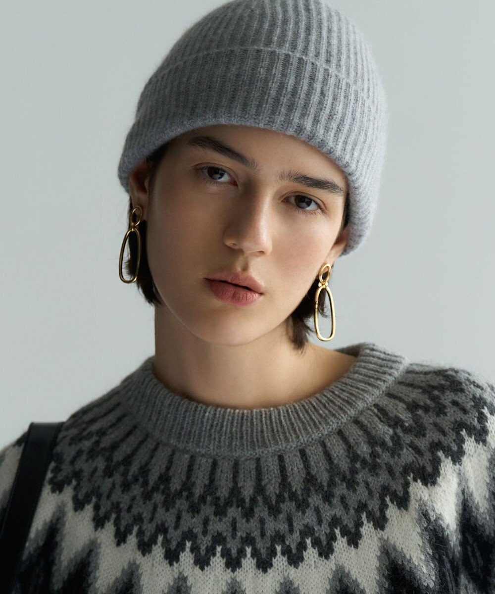 23区 ピュアカシミヤ ニット帽 