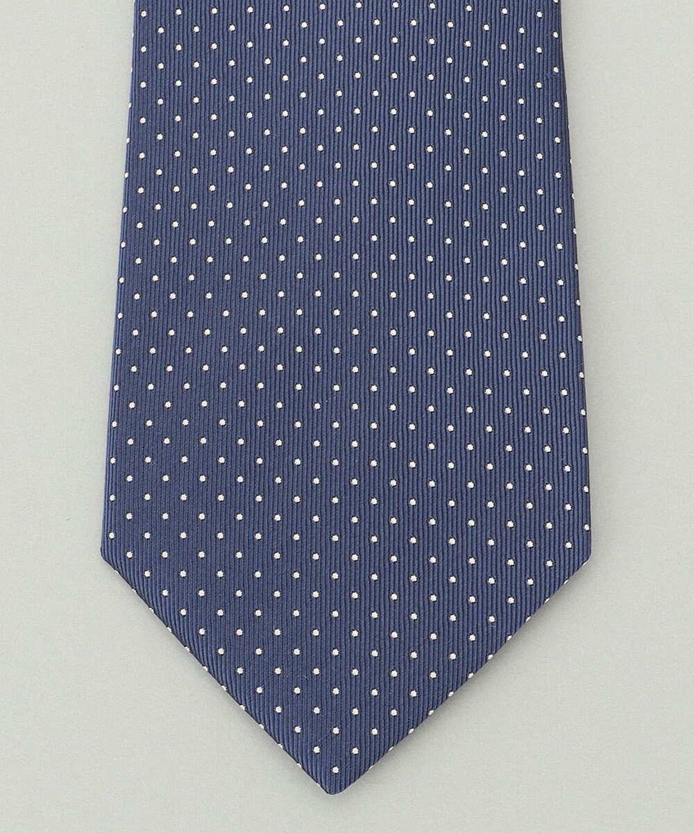 GOTAIRIKU 定番【日本製】シルク ネクタイ_ピンドット 