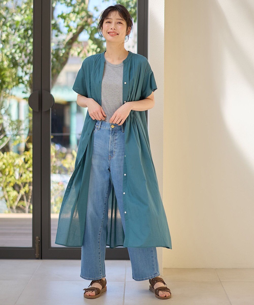 ANY 【洗濯機可能/ストレッチ】カーブラインジーンズ 