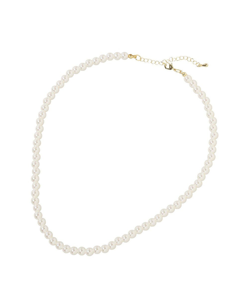 earth music&ecology ３連パールネックレス 