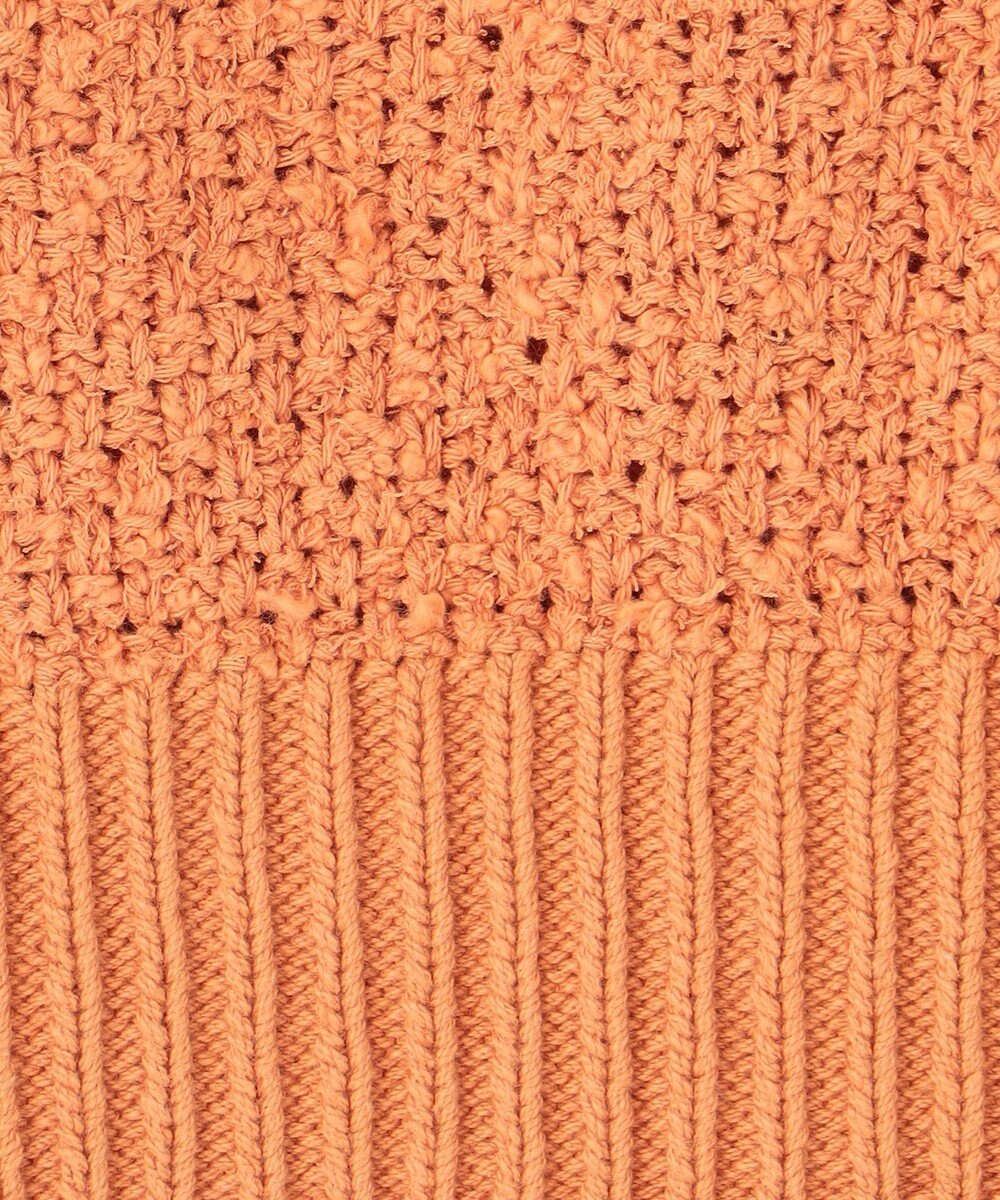 GRACE CONTINENTAL カノコショートニットトップ 