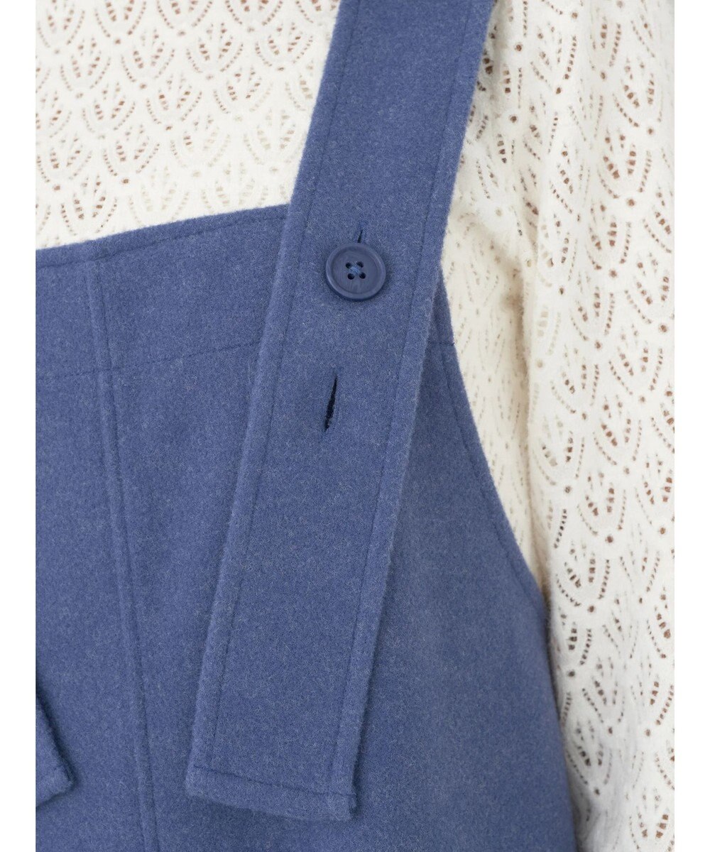 earth music&ecology 前後２ｗａｙ圧縮ニットジャンスカ 