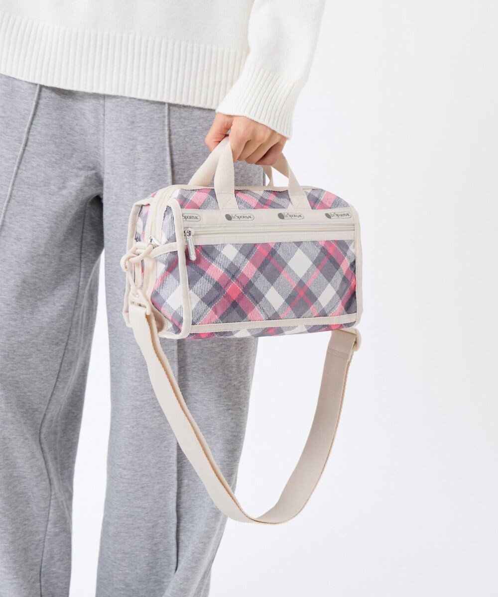 LeSportsac MINI DUFFEL CROSSBODY/シームレスタータン 