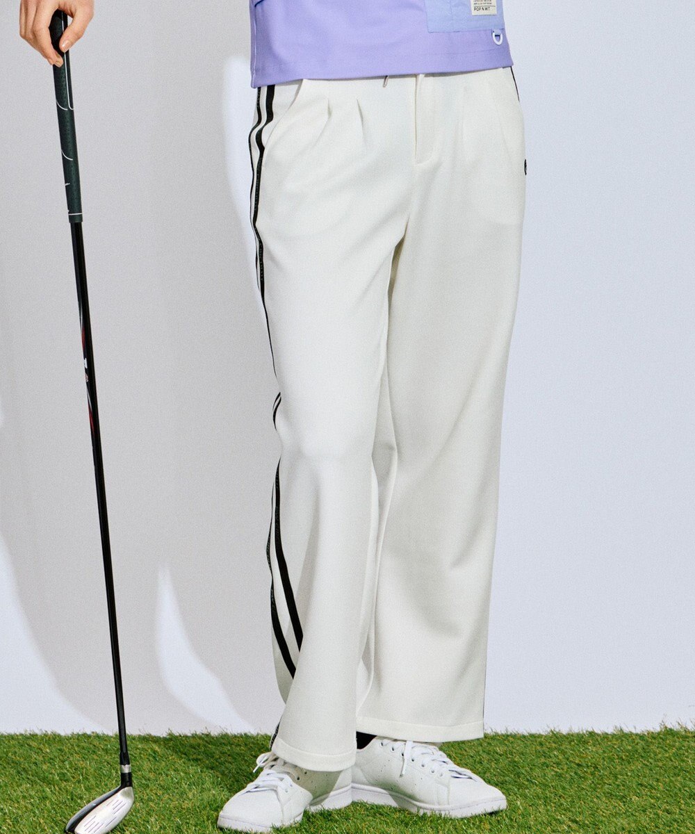 PW CIRCULUS 【WOMEN】イージーワイドパンツ ゴルフウェア レディース 