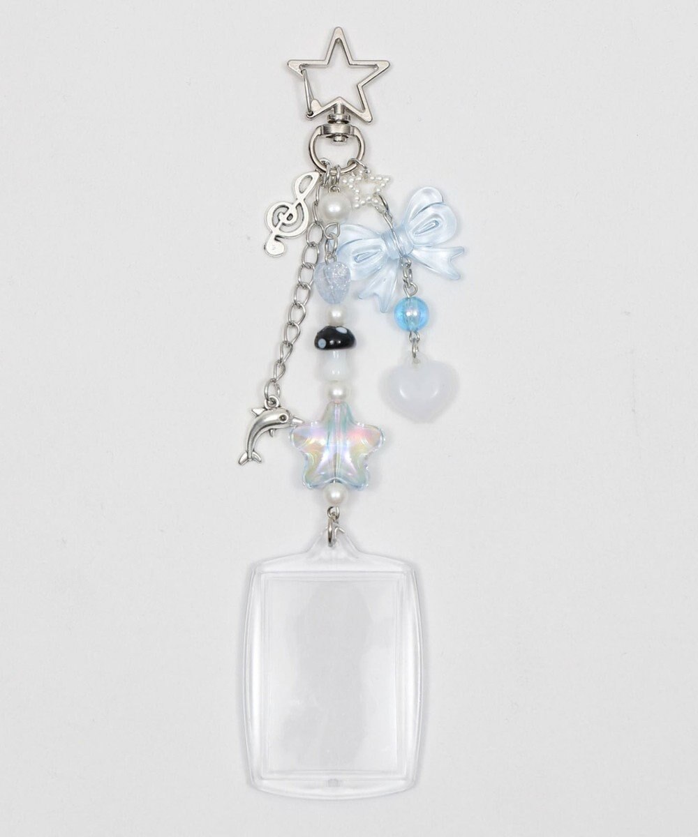 WEGO 【痛バ＆推し活】ビーズIDフォトケースキーホルダー 