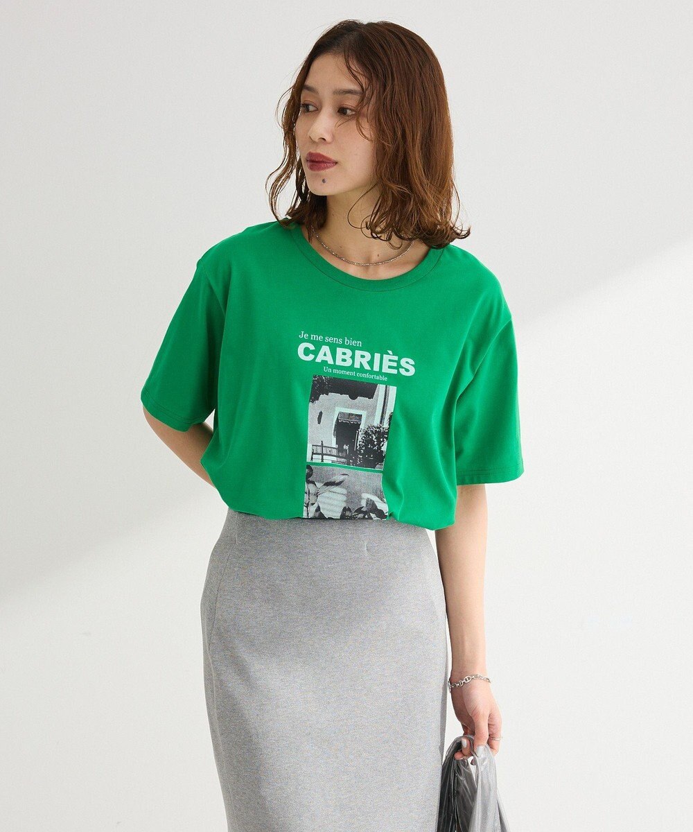 Green Parks アソート柄フォトＴシャツ 