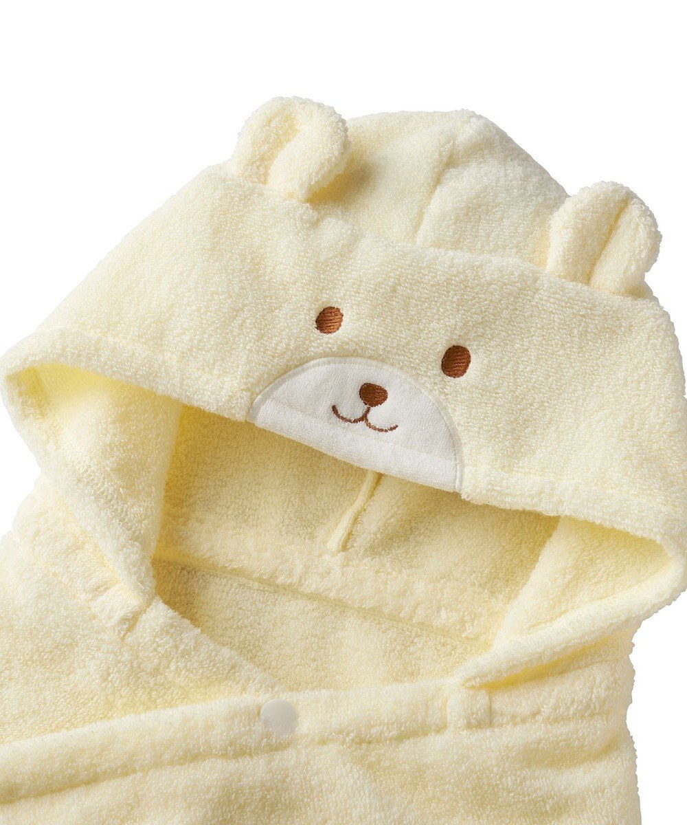 MIKI HOUSE HOT BISCUITS 【ミキハウス】 無撚糸バスポンチョギフトセット【BOX付き】 