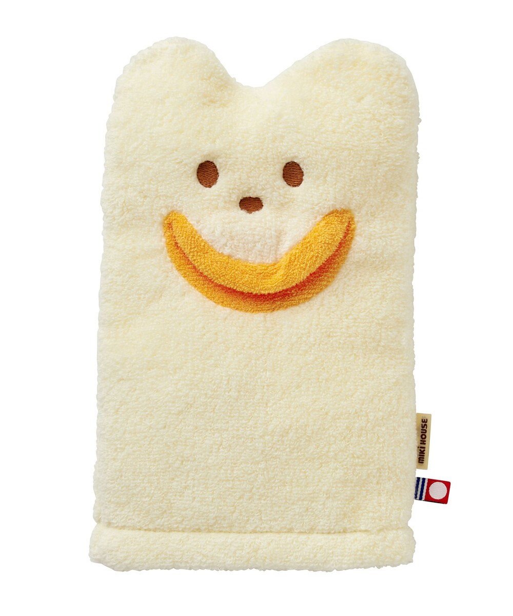 MIKI HOUSE HOT BISCUITS 【ミキハウス】 無撚糸バスポンチョギフトセット【BOX付き】 