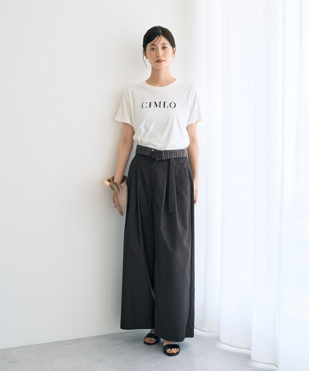 YECCA VECCA スパンコールロゴTee 