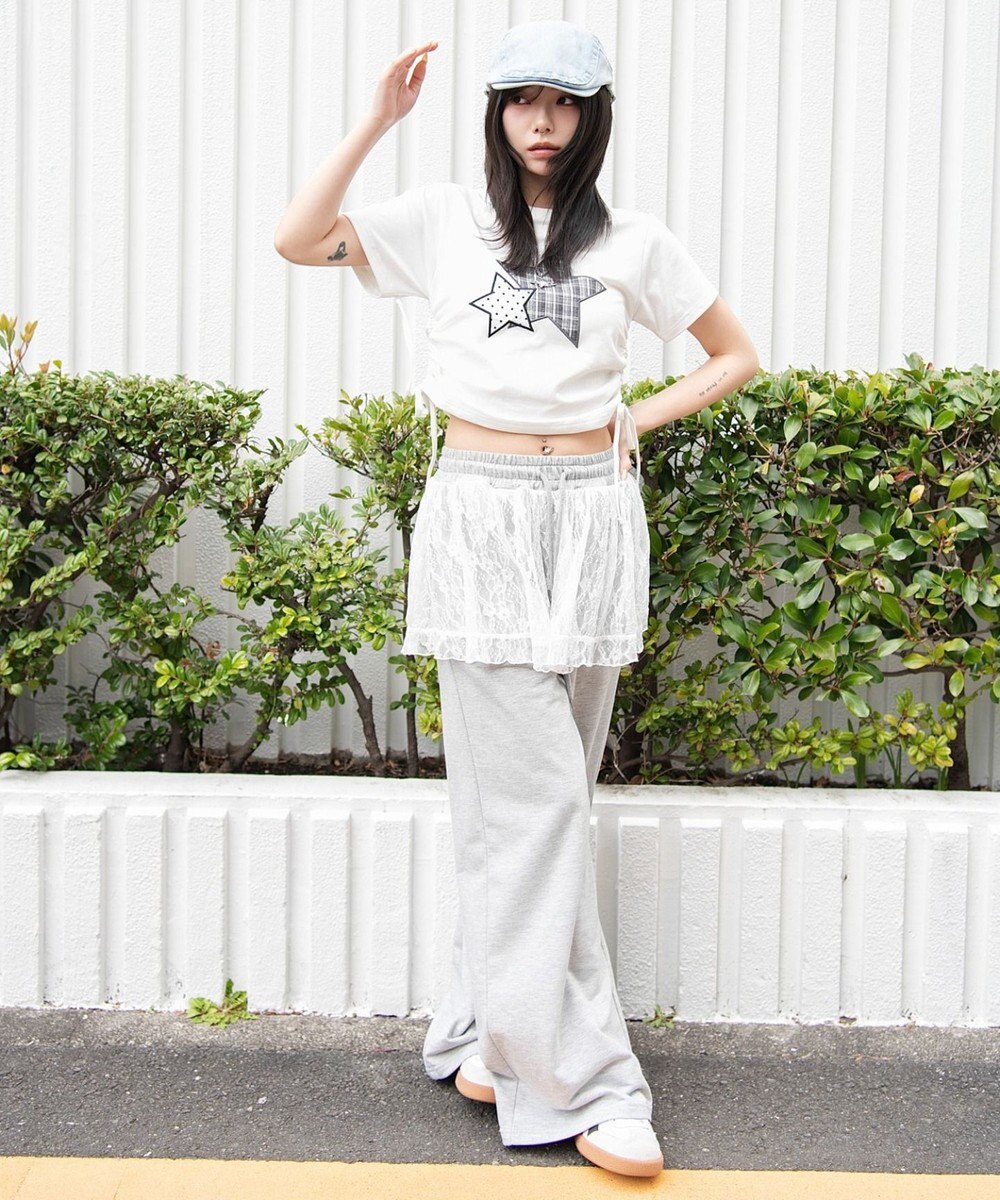 WEGO クラフトデザインサイドドロストT 