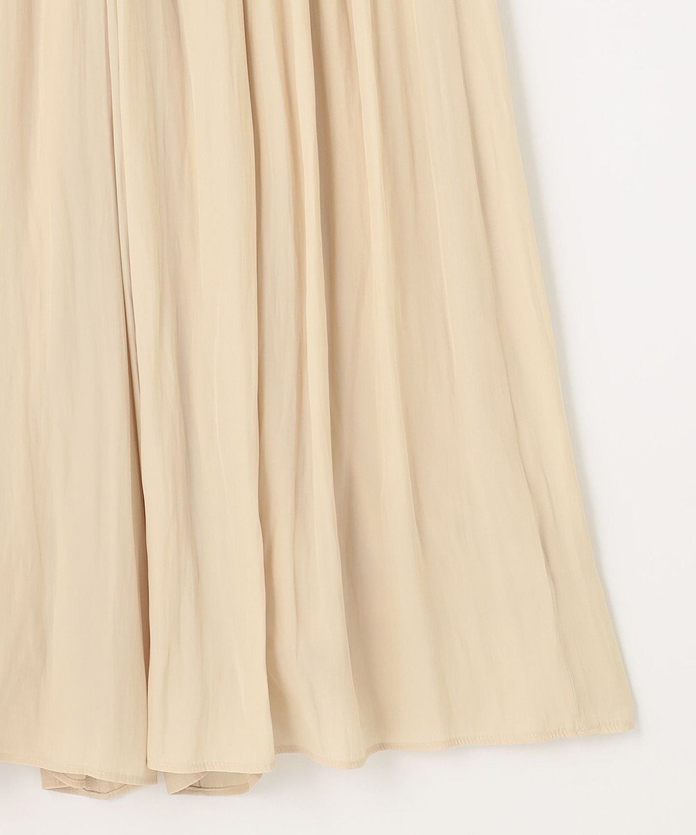 自由区 【セットアップ可/洗える】ブライトサテンライト ギャザーパンツ 