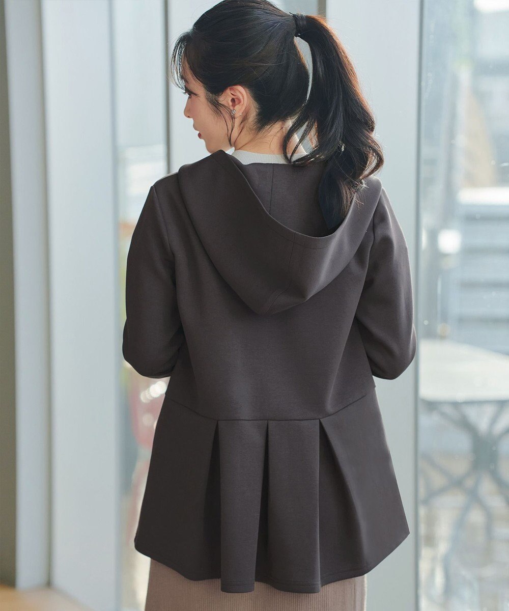 Tiaclasse ソフトダンボールバックフレアフーディー 