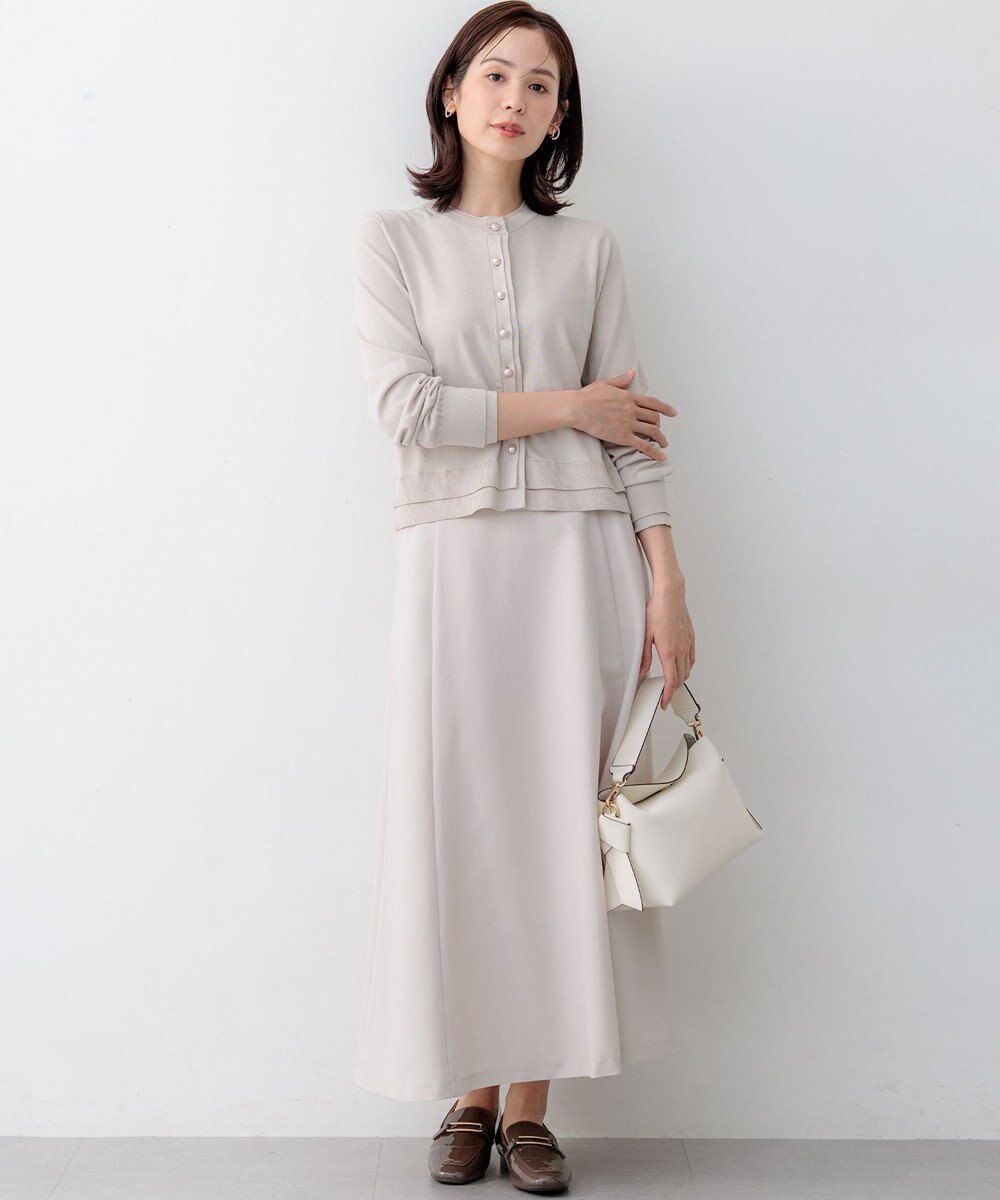 組曲 コットンニット カーディガン 