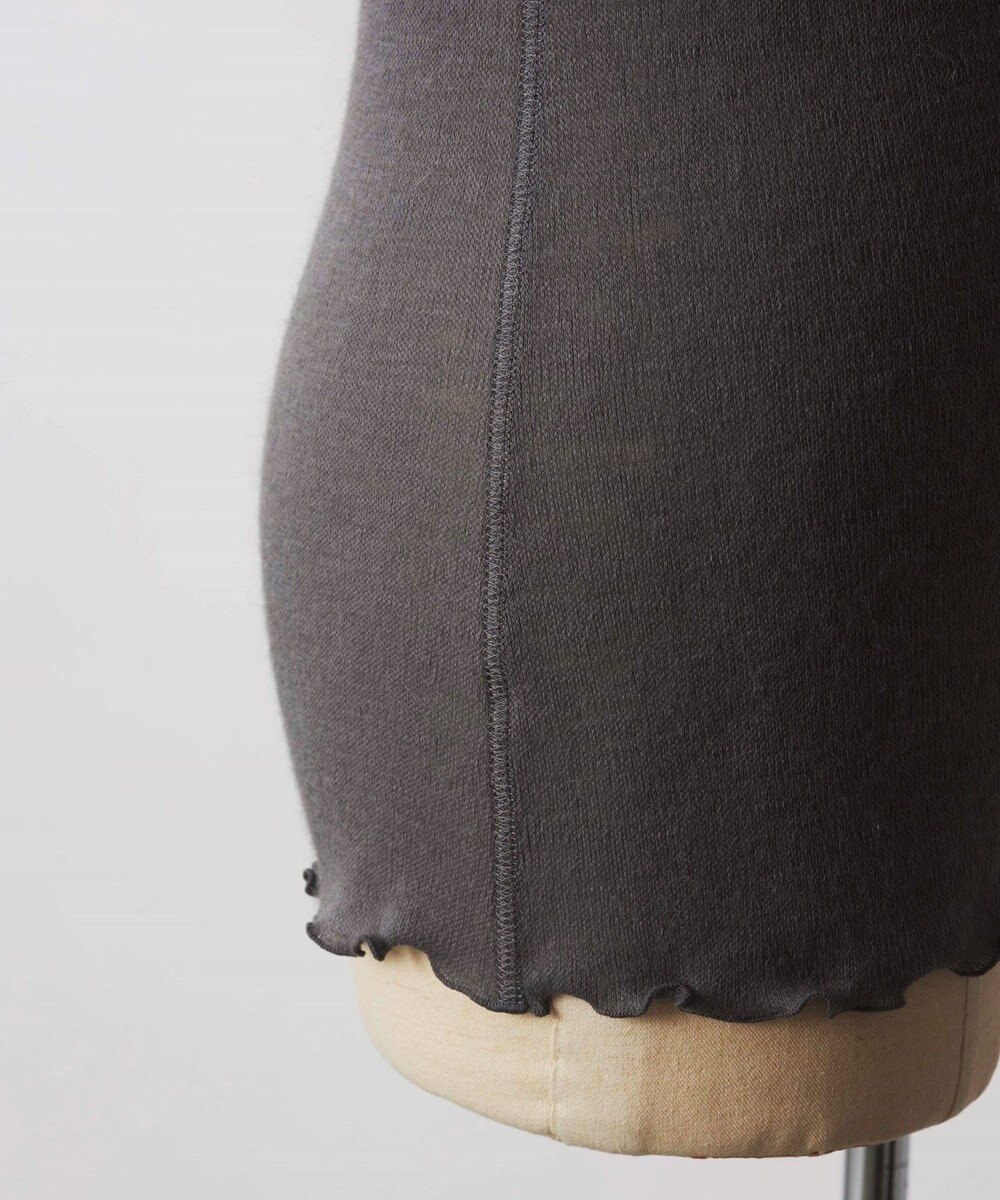 TOQUE 24AW新作〈高垣麗子さん着用〉針抜きスムスハイネックＴ 