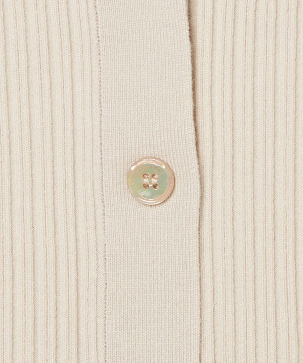 JOSEPH 【洗える】ファインリブメリノ　カーディガン 