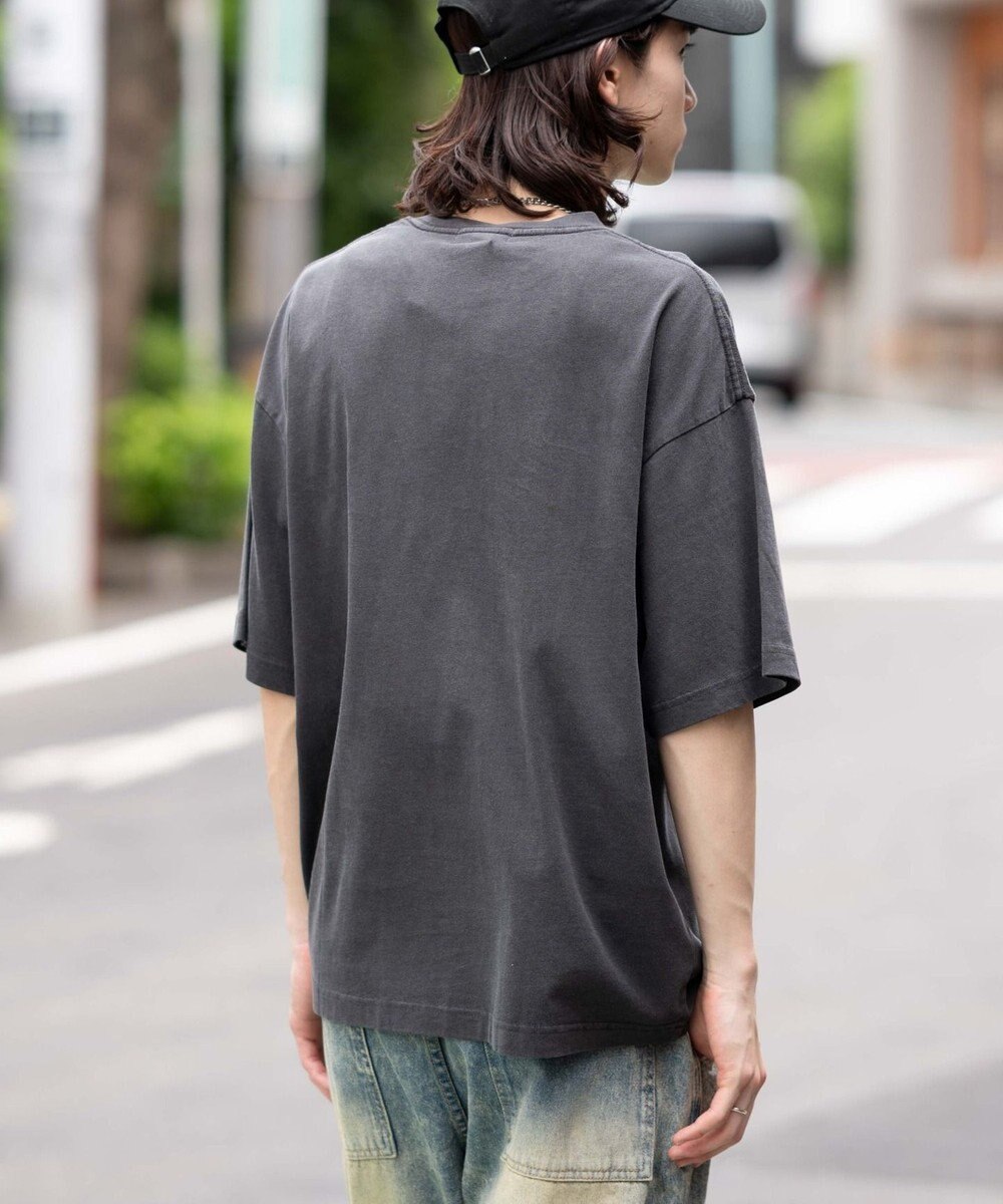 WEGO 【ユニセックス着用ITEM/MLサイズ展開】コンパクトフィットピグメントグラフィックT（SS） 