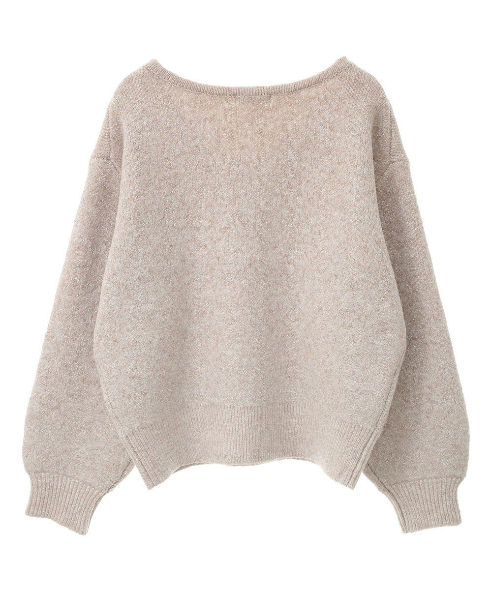 earth music&ecology ラメグラデーションニットプルオーバー 