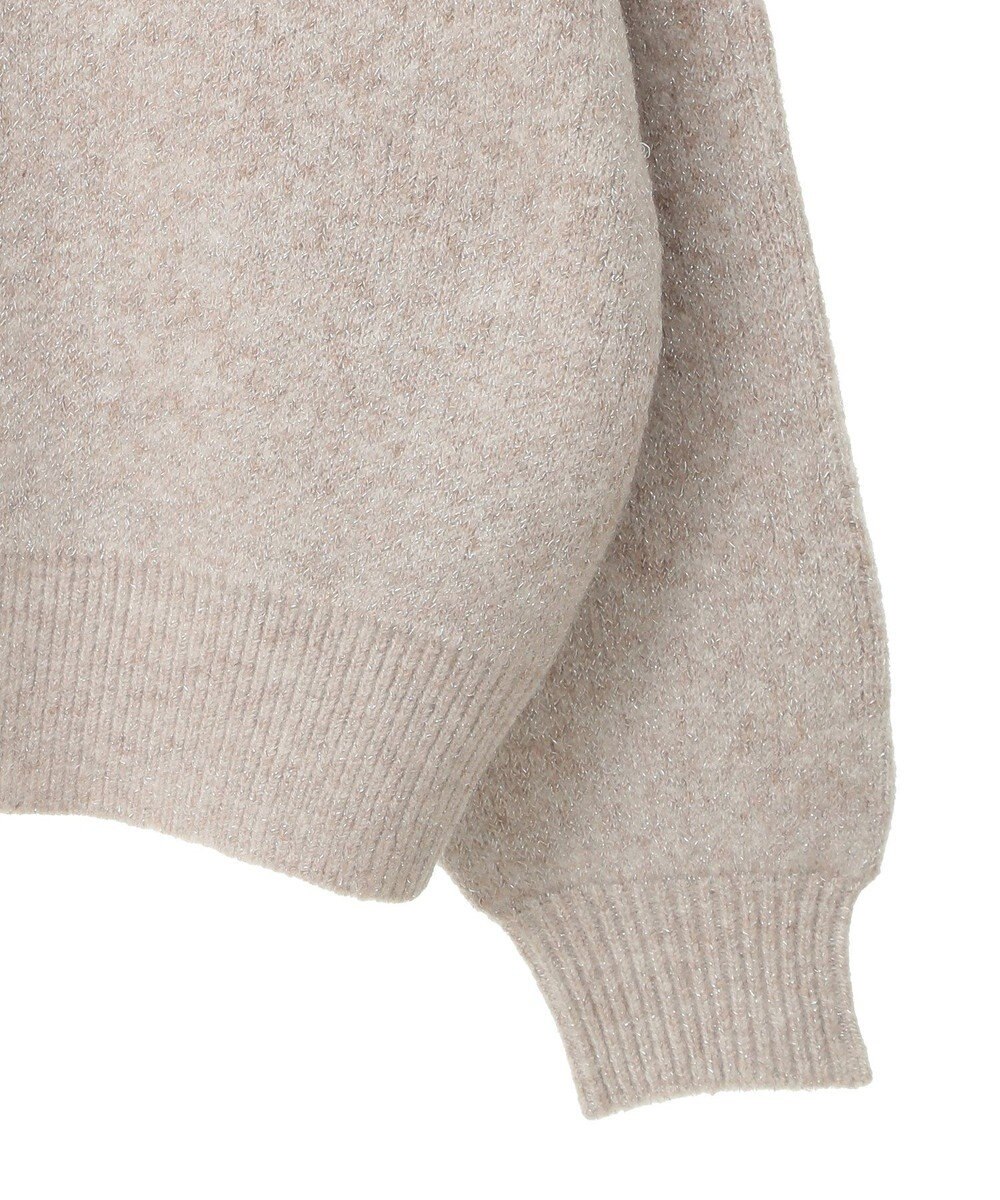 earth music&ecology ラメグラデーションニットプルオーバー 