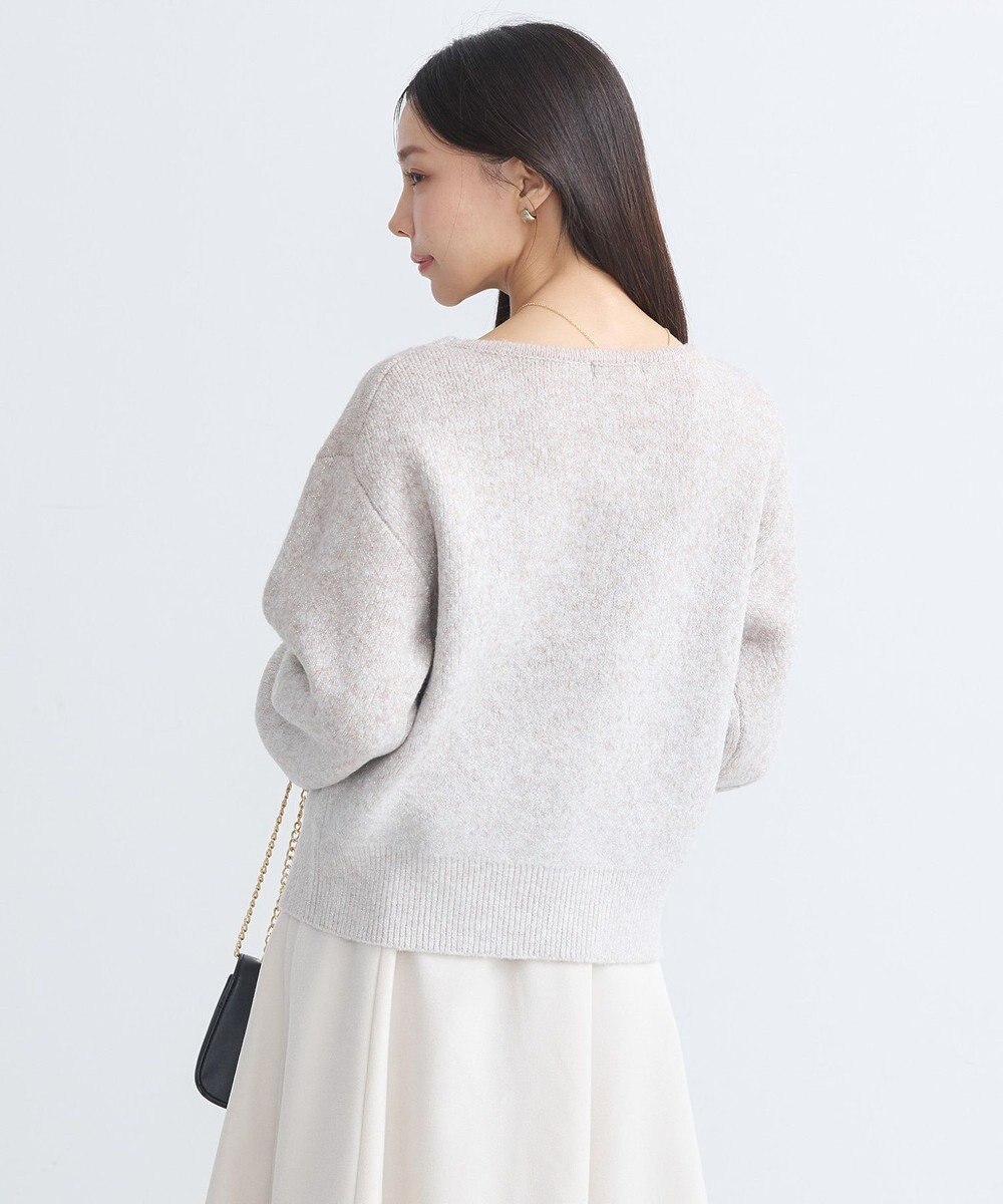 earth music&ecology ラメグラデーションニットプルオーバー 