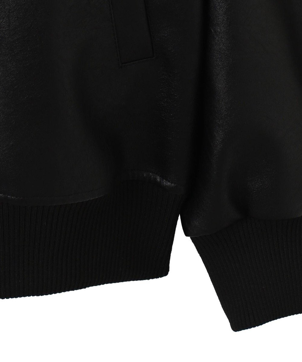 WEGO エコレザーグラフィックジャケット 