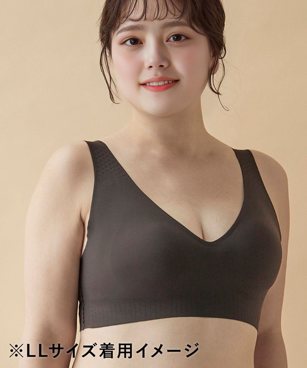 WACOAL 【GOCOCi ゴコチ】 ノンワイヤーブラ まるでつけていないような着ごこち 上向きで立体的なバストシルエット ブラトップ ハーフトップ レディース CGG536 /ワコール 