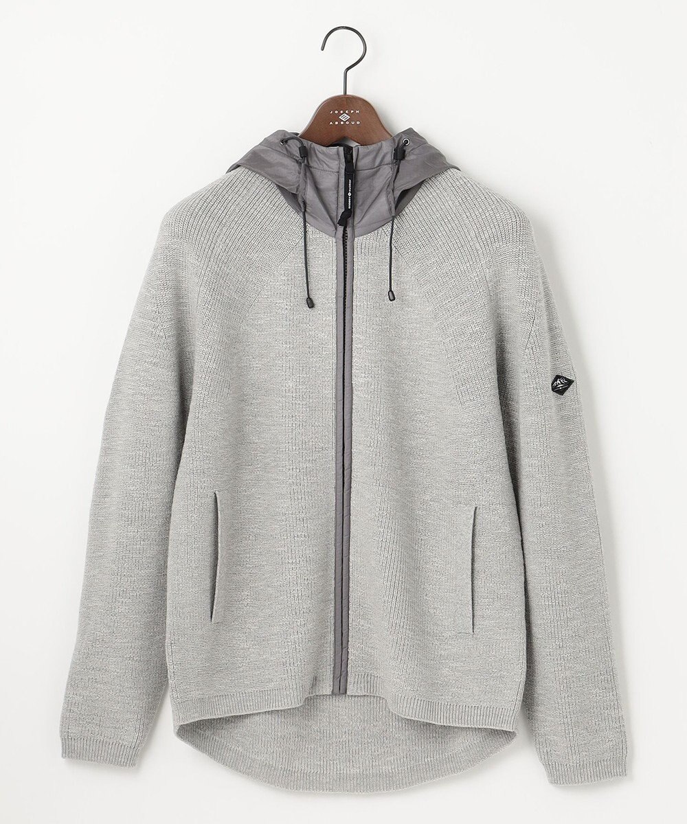 JOSEPH ABBOUD MOUNTAIN 【UNISEX】日本素材 ストレッチニットパーカー 