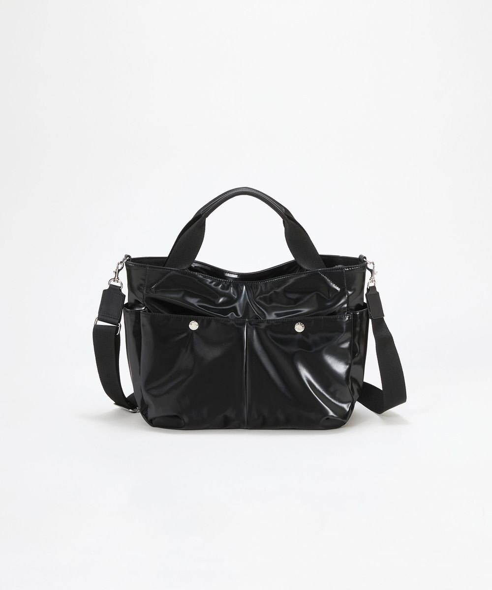 TOPKAPI 【Breath TOPKAPI】Train 防水ポリエステル ショルダー付き A4 トートバッグ / キャリー対応 