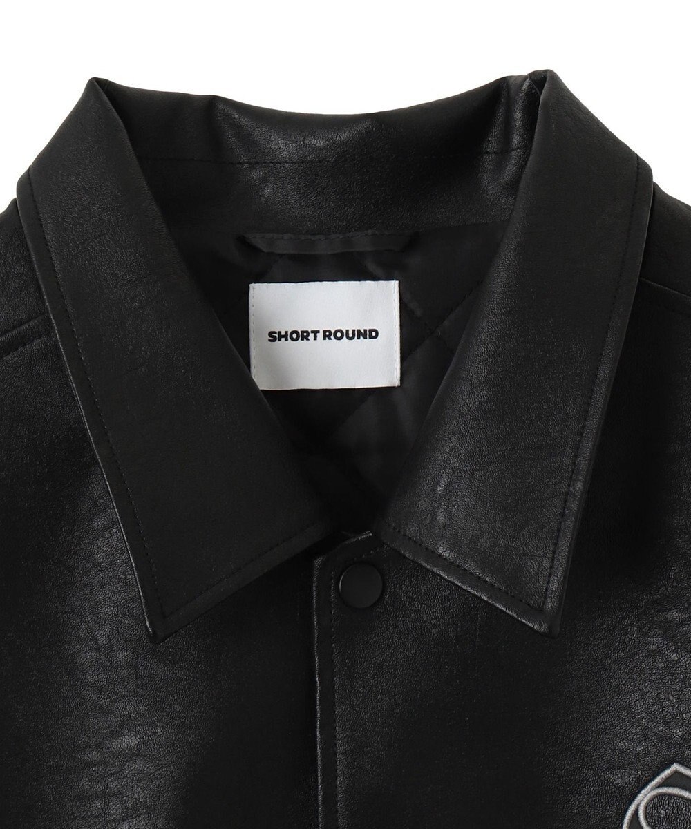 WEGO エコレザーグラフィックジャケット 