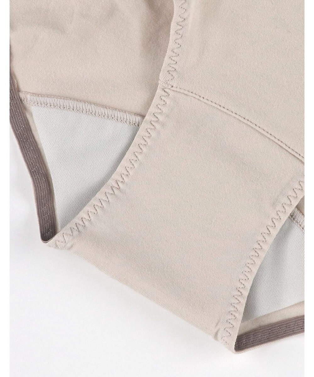 une nana cool 綿ベア天竺 カラーブロッキング おなかすっぽりサニタリーショーツ 