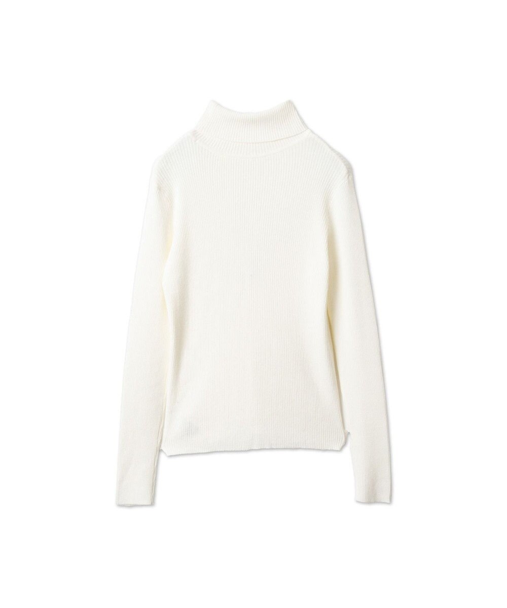 WEGO 【手洗い可】タートルネックニット 