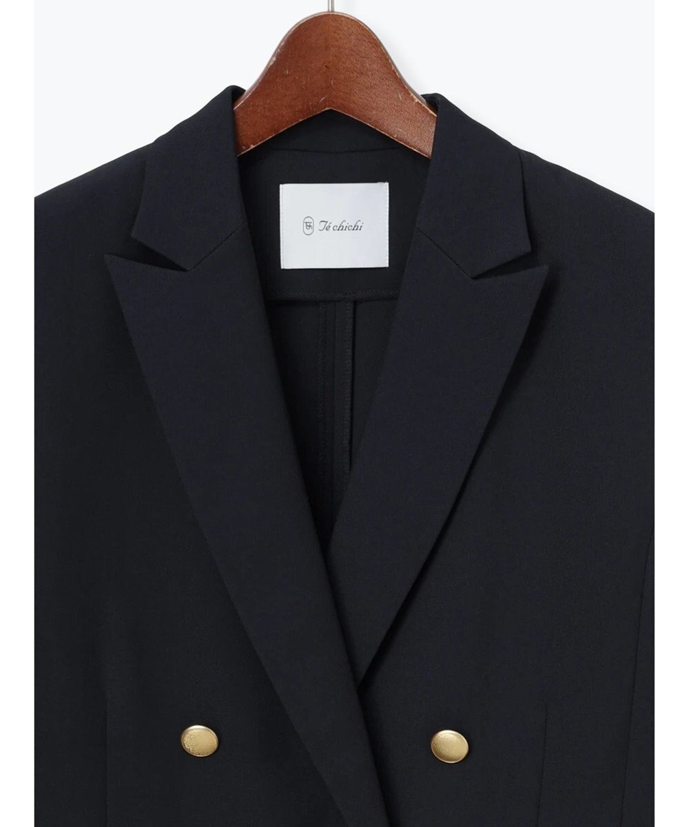 Te chichi リネンライクダブルブレストジレ(セットアップ可) 