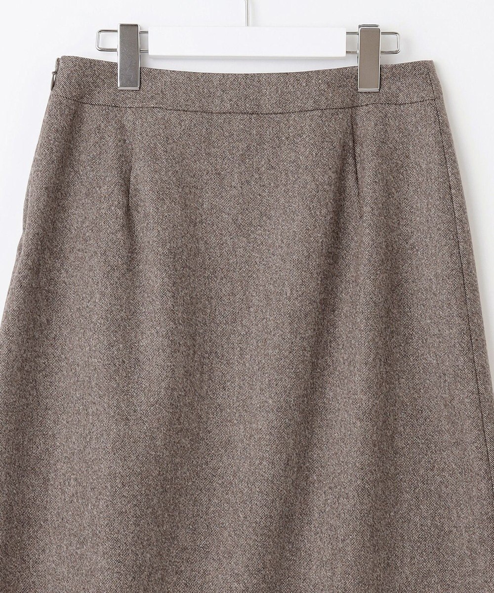 J.PRESS LADIES 【セットアップ対応】ウールストレッチツイード スカート 