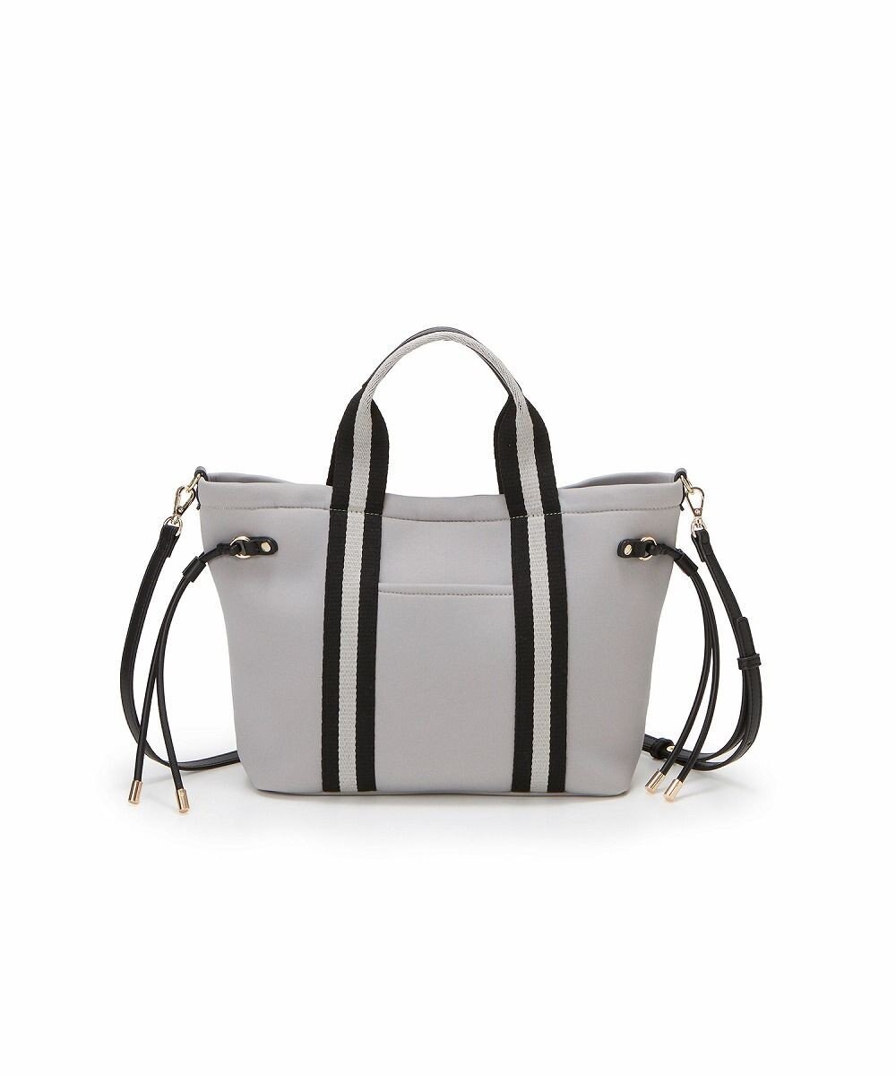 TOPKAPI 【新色追加】【TREASURE TOPKAPI】ネオプレン フロントポケット 2way ショルダー付き ミニトートバッグ 