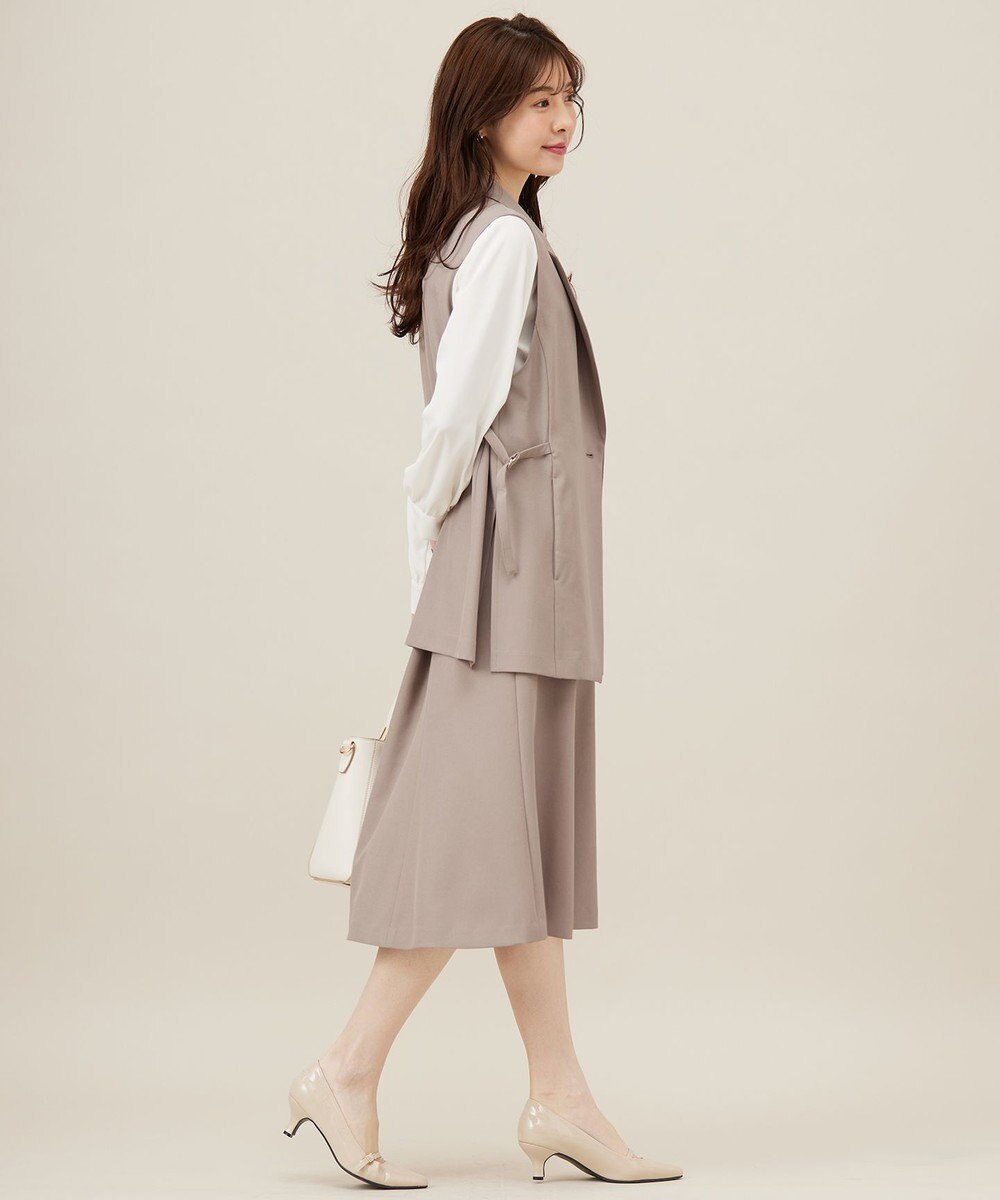 ANY SIS 【UVカット・接触冷感・吸水速乾】スマートビューティストレッチ  ジレ 