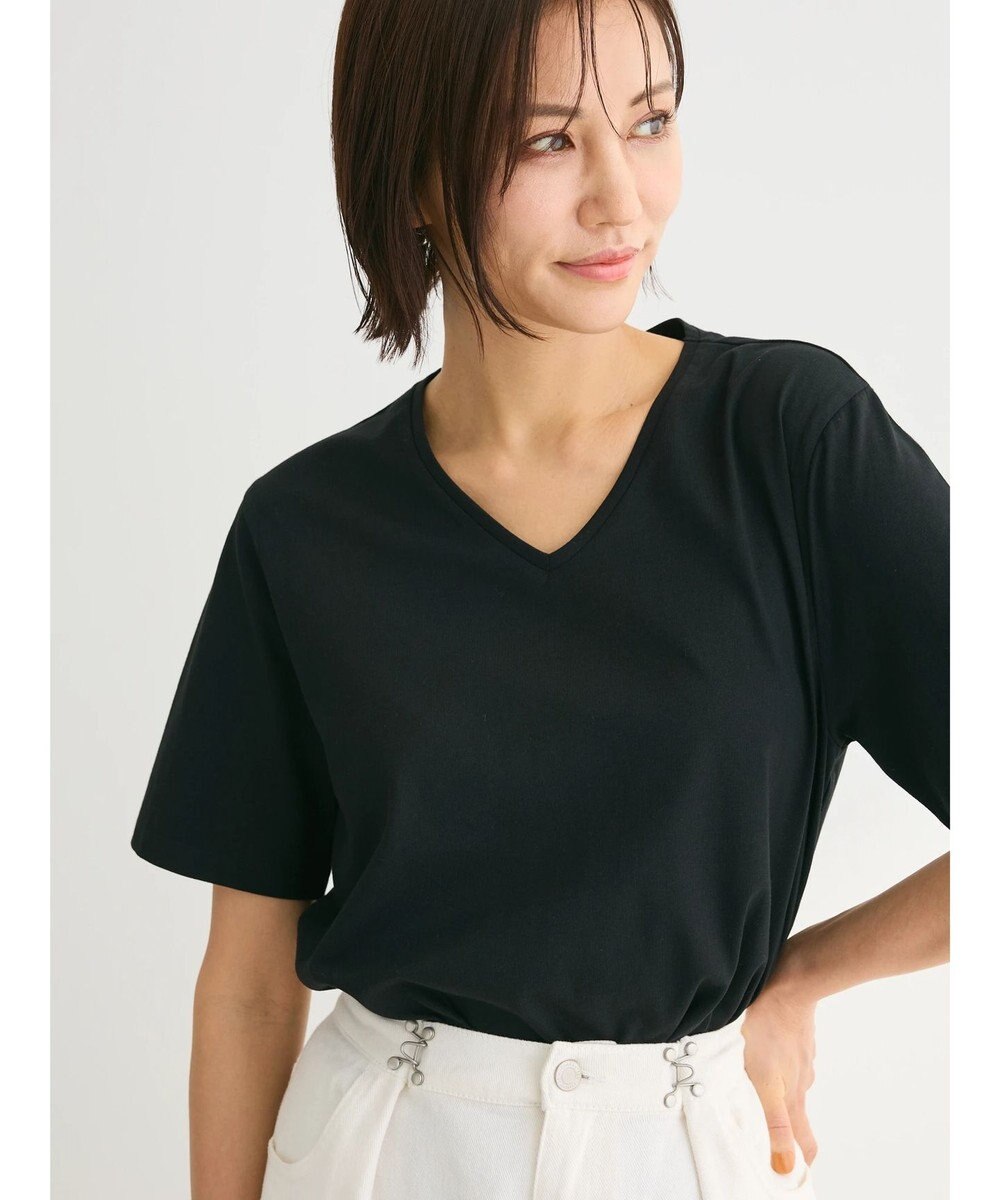 Green Parks 汗染み防止ＶネックＴシャツ 