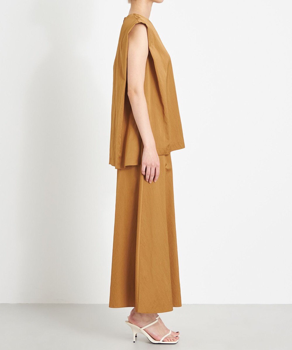 NAVE 【ReNAVE　洗える】グロスサテンブラウス 