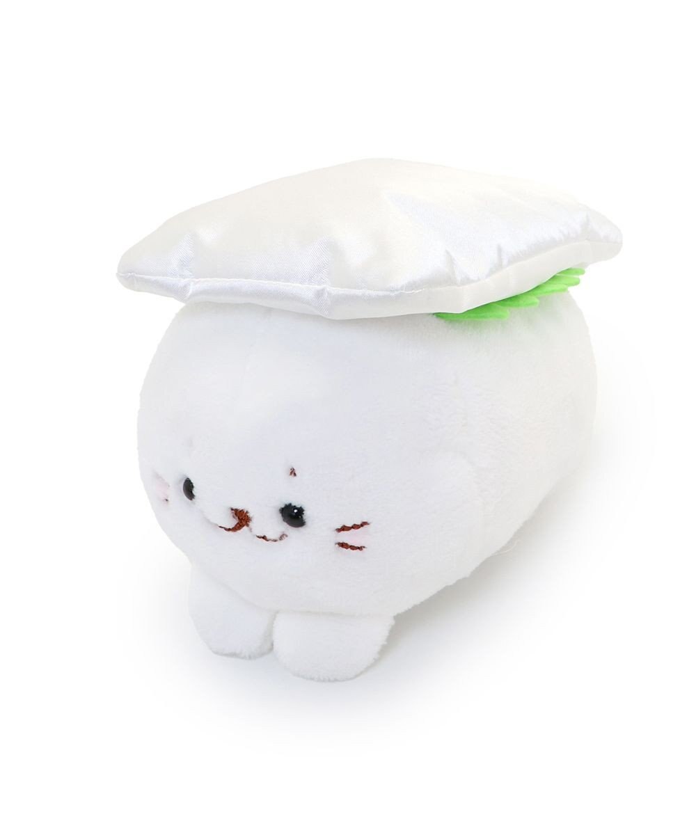 Mother garden しろたん 白いもの マスコット 17.5cm 《イカのおすし》 