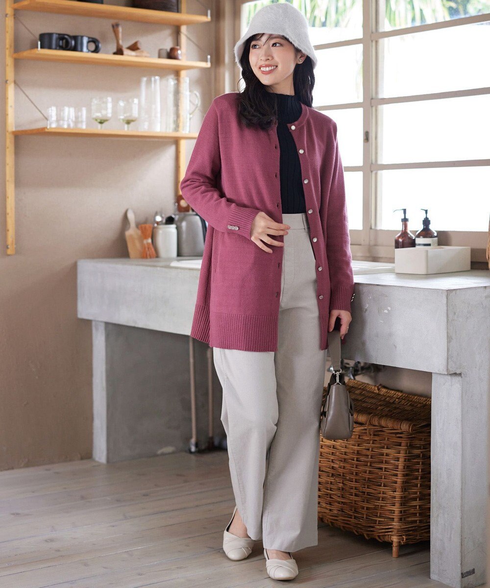 Tiaclasse 【新色追加・洗える】ランダムリブニットプルオーバー 