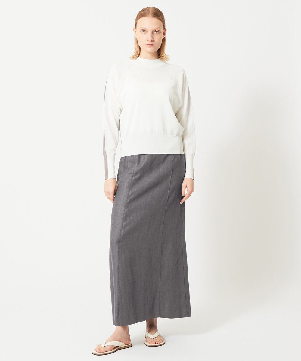 BEIGE， BURDOCK / Iラインスカート 