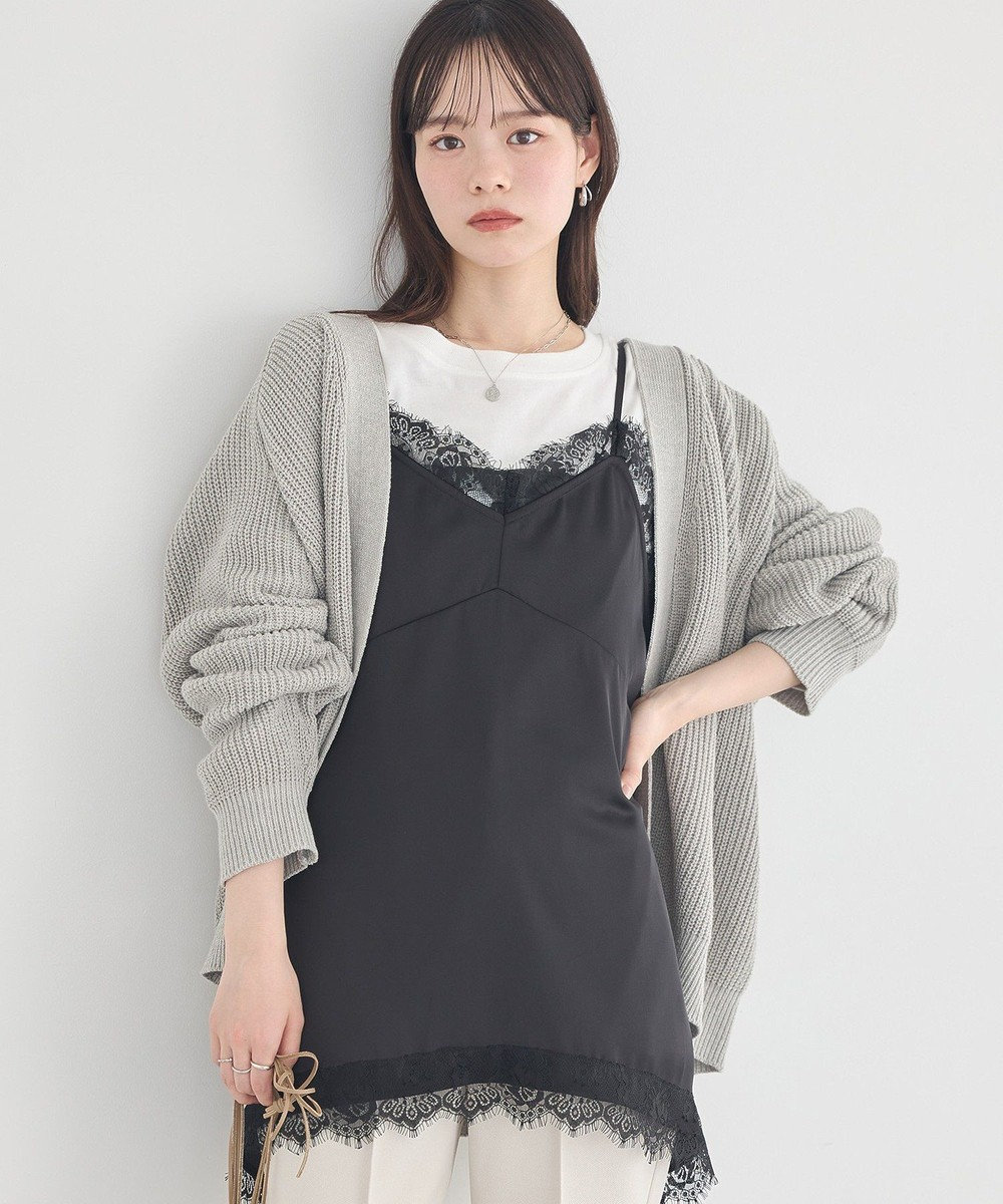 earth music&ecology アゼトッパーカーディガン 