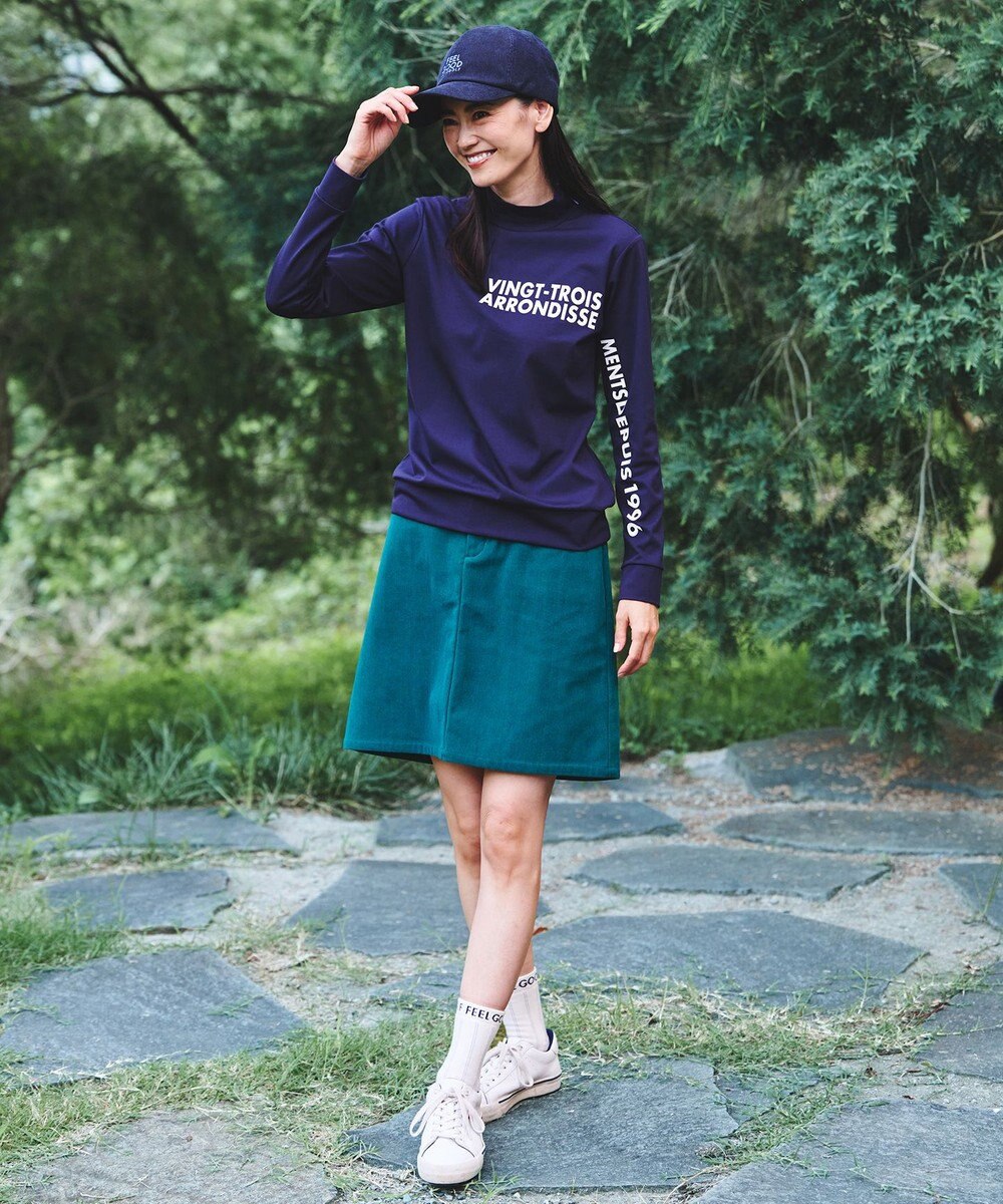 23区GOLF 【WOMEN】【EC限定】コーデュロイスカート 