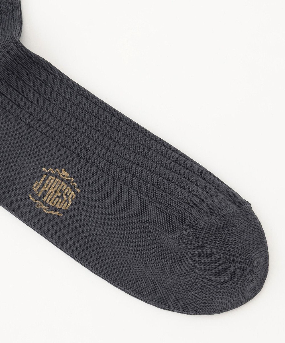 J.PRESS MEN 【定番】ハイゲージ無地リブソックス 