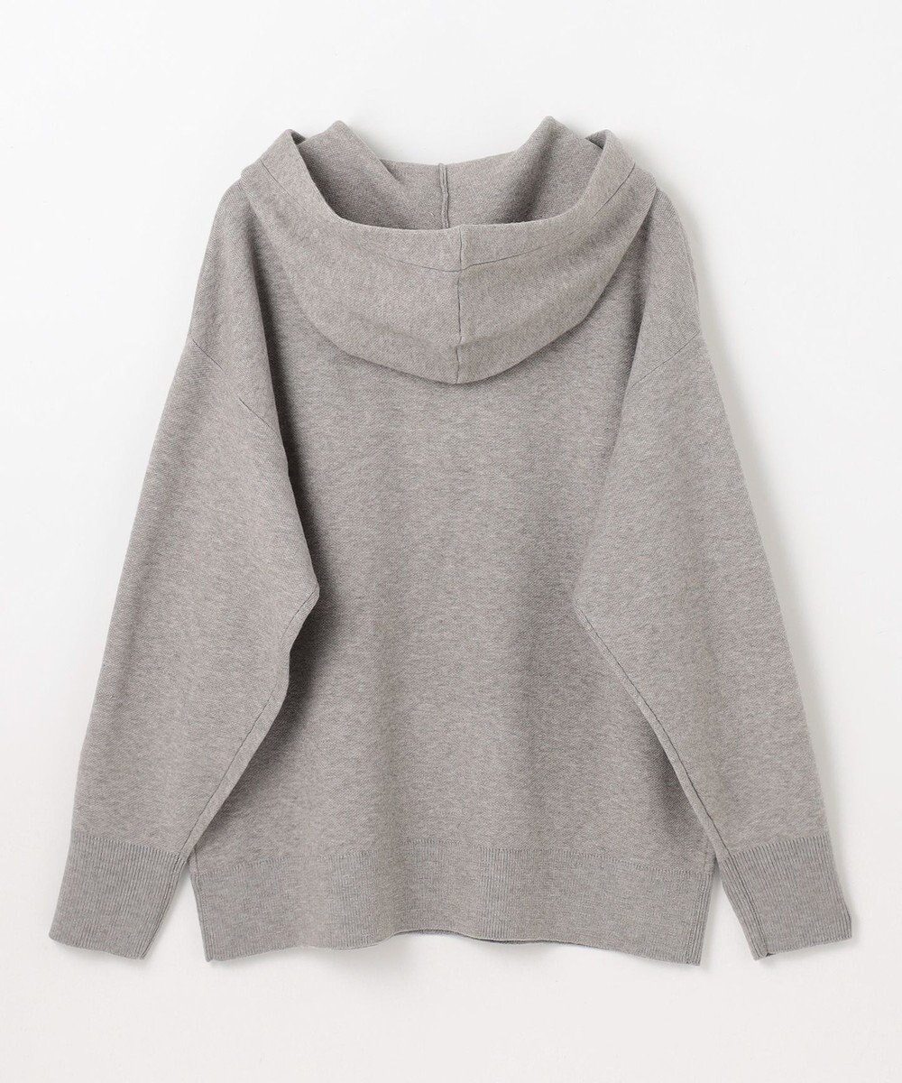 ANY L ハーフジップニットフーディー 