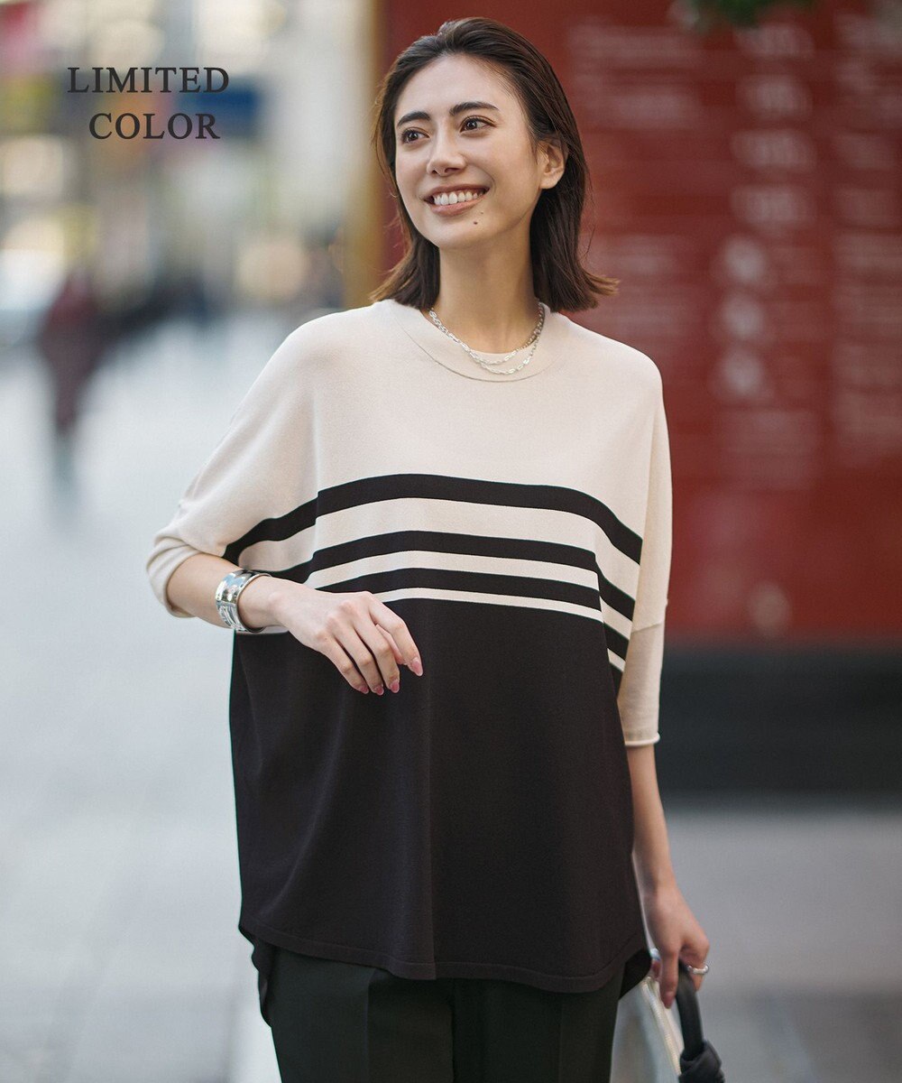 ICB 【WEB限定カラーあり】VIS/NYハイゲージ プルオーバーニット 