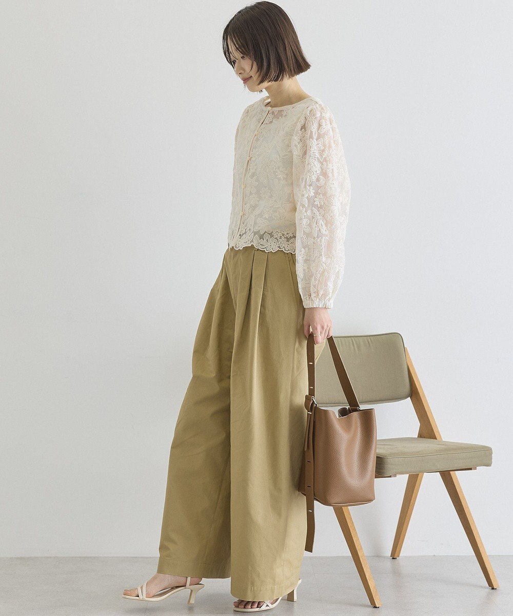 AMERICAN HOLIC 【前後2WAY】シアーレースブラウス 