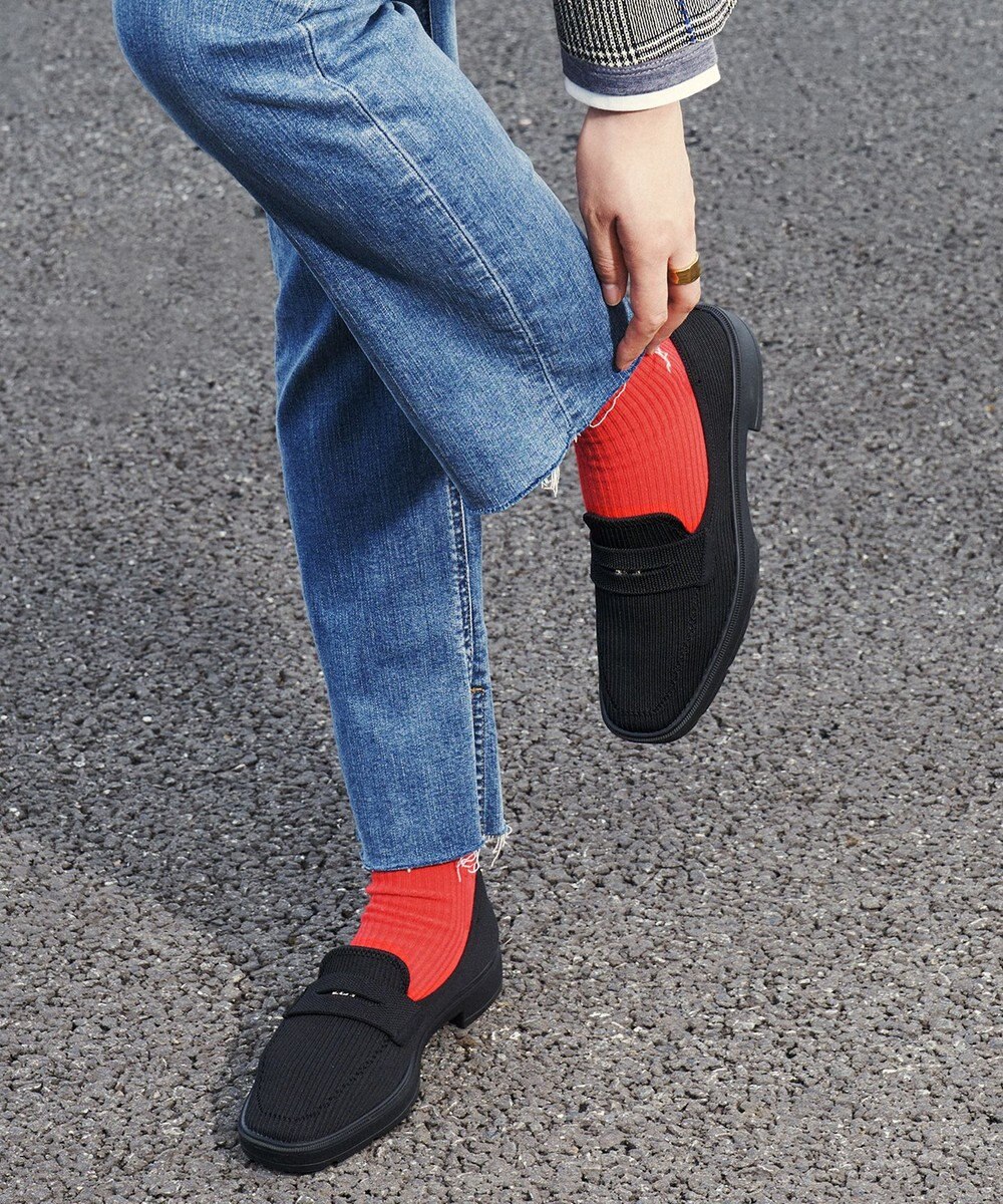 steppi 【VERY掲載 / 撥水 / 洗える】コインローファー 