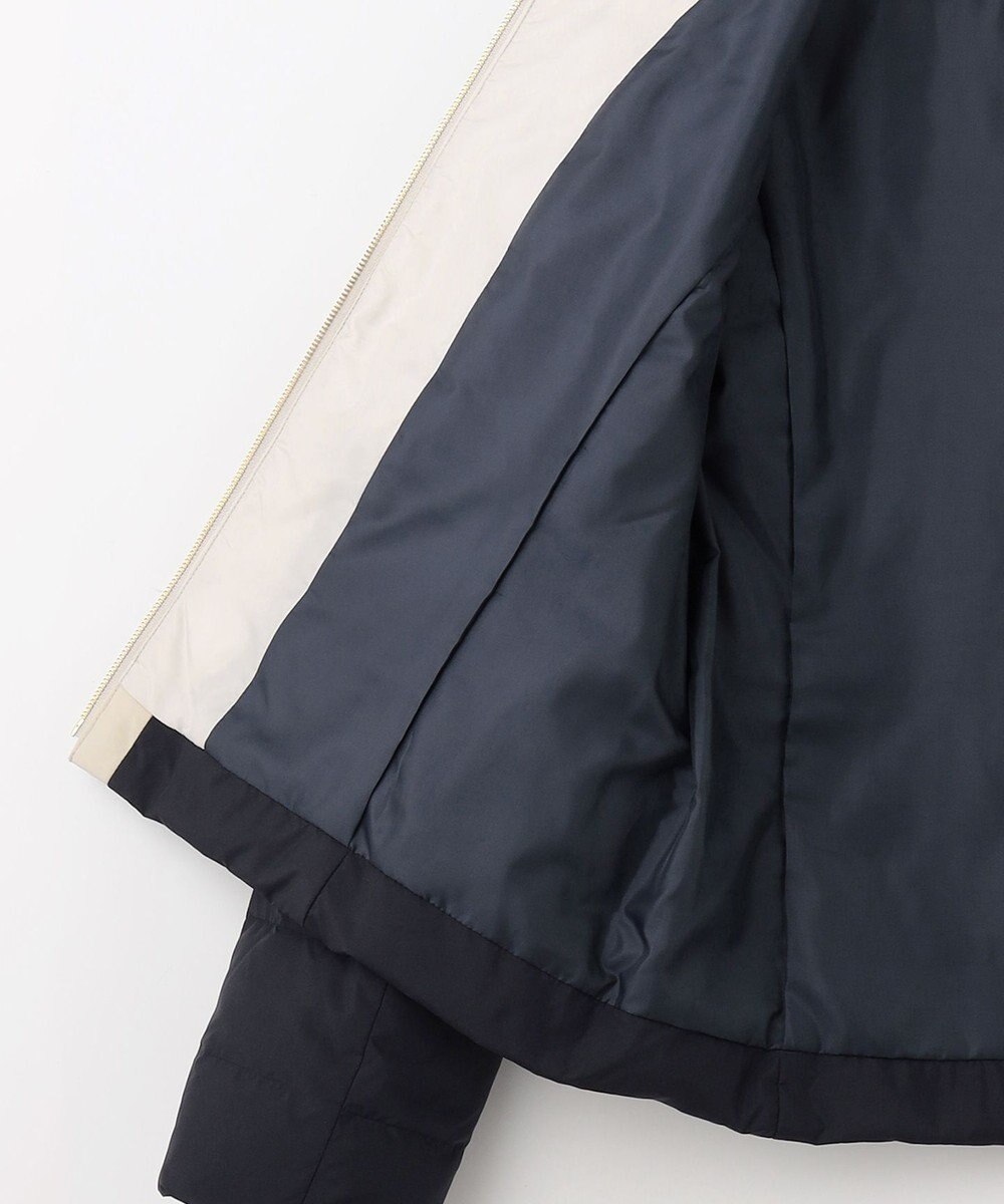 ANY SIS 【2WAY】ノーカラーダウン ジャケット 