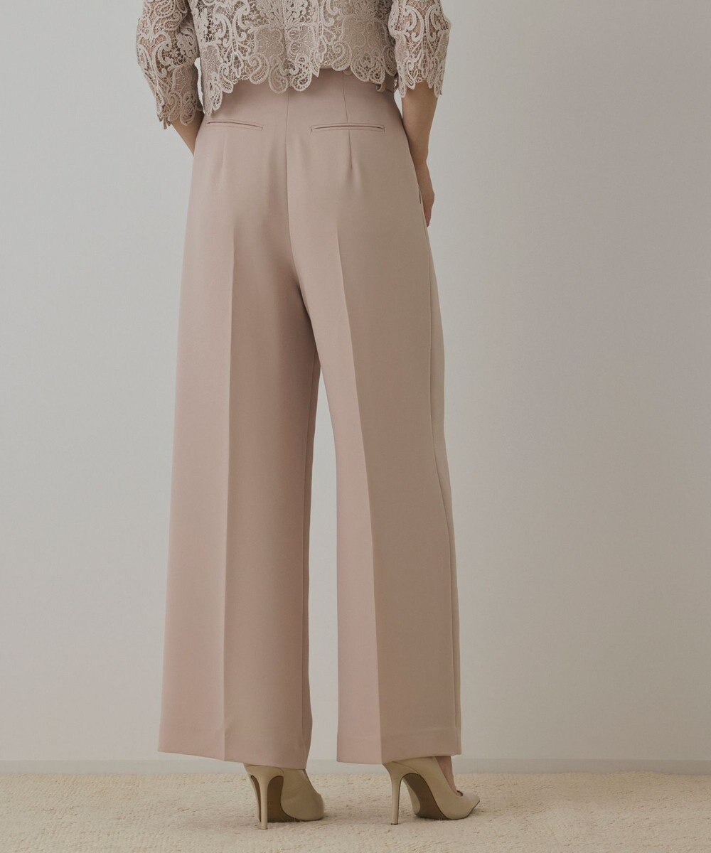 GRACE CONTINENTAL ハイウエストワイドパンツ 